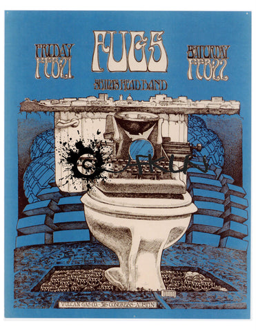 Fugs & Shivas Headband - Vulcan Gas Company - Feb 21 & 22, 1969