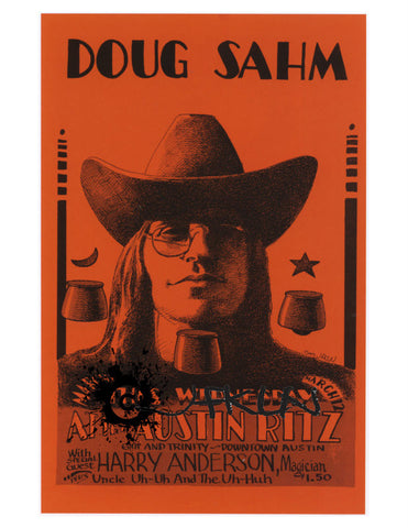 Doug Sahm, Harry Anderson, & Uncle Uh-Uh and the Uh-Huh, Ritz Theatre - March 12, 1974