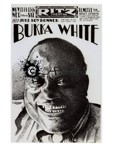 Bukka White & Juke Boy Bonner at the Ritz - Nov 13 - 16, 1974