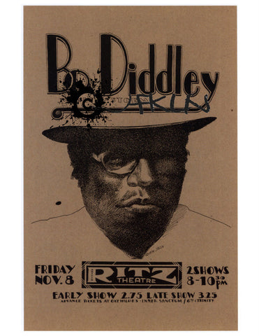 Bo Diddley with Storm - Ritz Theatre - Nov 6, 1974