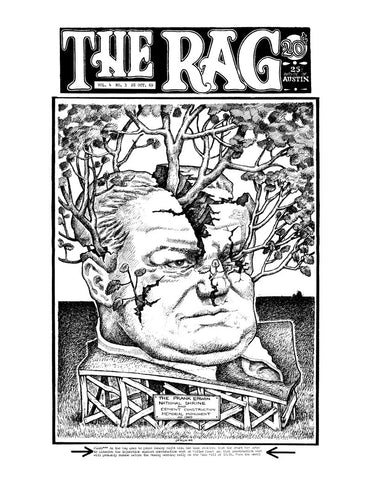 The Rag - Vol. 4 No. 3  October 1969 - Cover